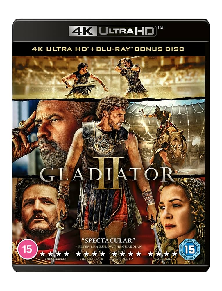 その他 Rome: Power & Glory & Gladiators [DVD] Amazon.com: Gladiator II 4K UHD [Blu-ray] [Region A & B & C